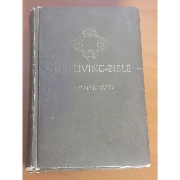 1973 The Living Bible Paraphrased (hardcover) - Picture 1 of 11